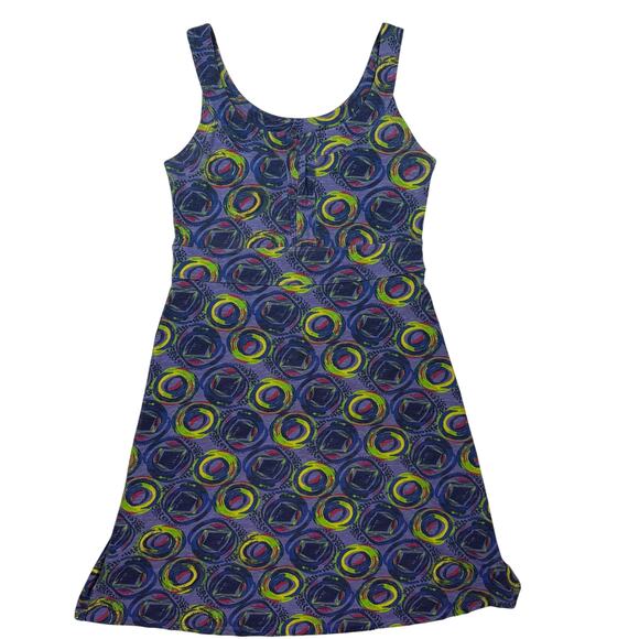 REI Women’s Small Colorful Pattern Outdoor Casual Dress Comfortable Athletic Fit - Picture 1 of 7